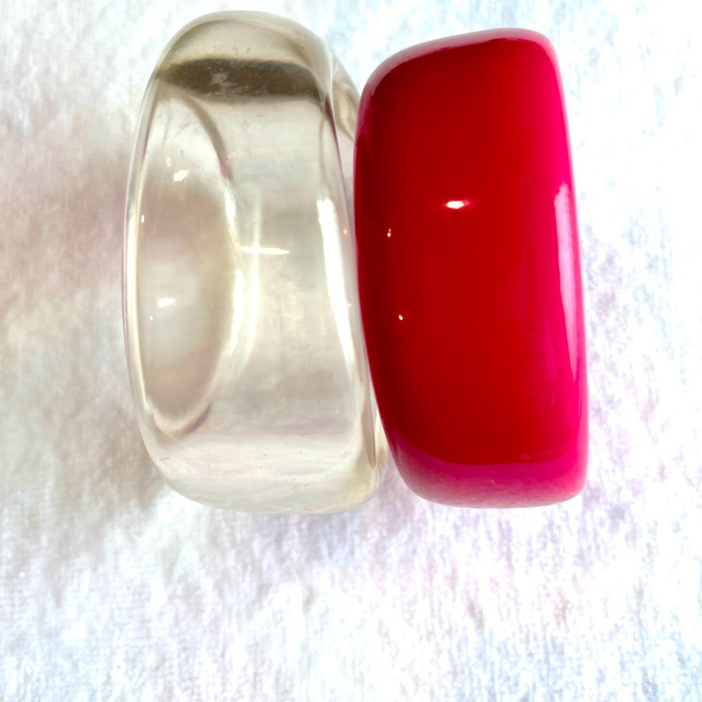 Assortment Of Statement Stackable Bracelets Plus … - image 7